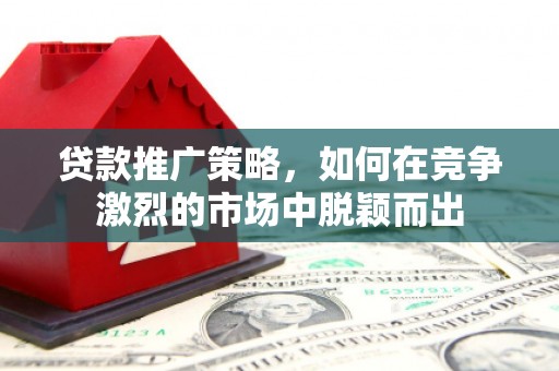民丰贷款推广策略，如何在竞争激烈的市场中脱颖而出