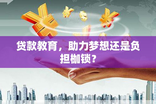 民丰贷款教育，助力梦想还是负担枷锁？