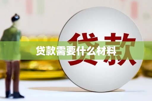 民丰贷款需要什么材料