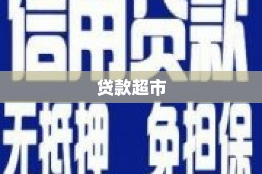 民丰贷款超市