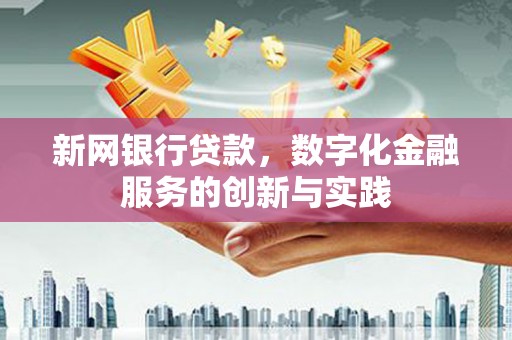 民丰新网银行贷款，数字化金融服务的创新与实践