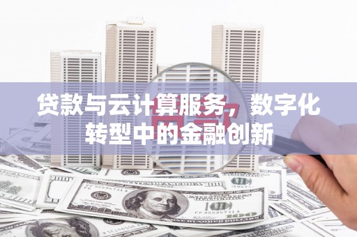 民丰贷款与云计算服务，数字化转型中的金融创新