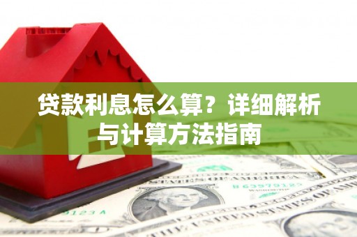 民丰贷款利息怎么算？详细解析与计算方法指南