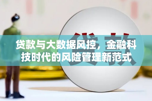 民丰贷款与大数据风控，金融科技时代的风险管理新范式