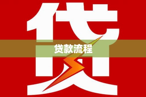 民丰贷款流程