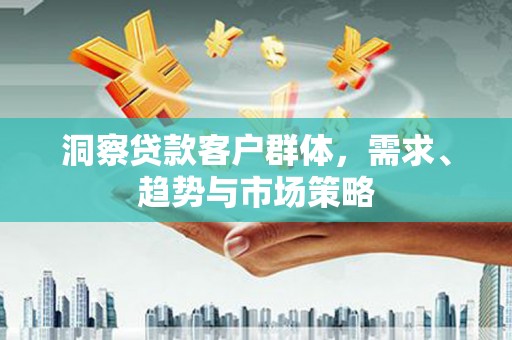 民丰洞察贷款客户群体，需求、趋势与市场策略