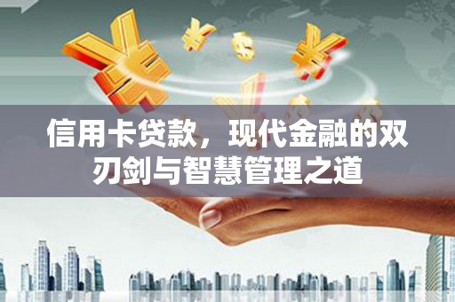 民丰信用卡贷款，现代金融的双刃剑与智慧管理之道