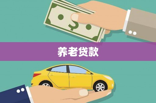 民丰养老贷款