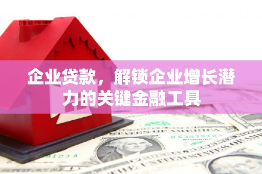 民丰企业贷款，解锁企业增长潜力的关键金融工具