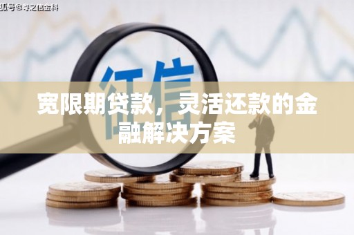 民丰宽限期贷款，灵活还款的金融解决方案