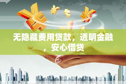 民丰无隐藏费用贷款，透明金融，安心借贷