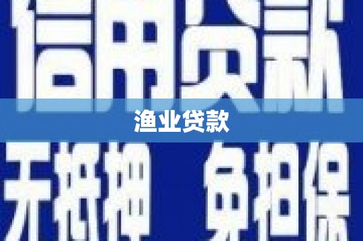 民丰渔业贷款