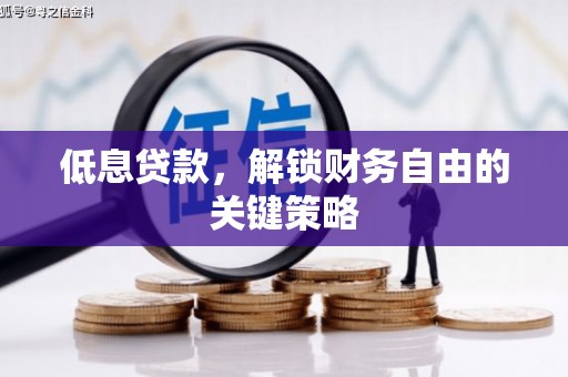 民丰低息贷款，解锁财务自由的关键策略