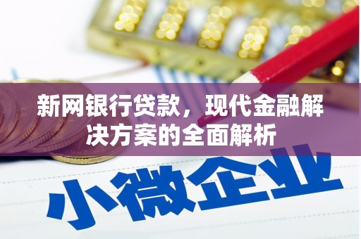 民丰新网银行贷款，现代金融解决方案的全面解析