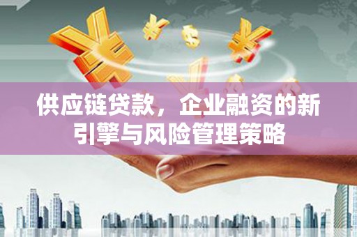 民丰供应链贷款，企业融资的新引擎与风险管理策略