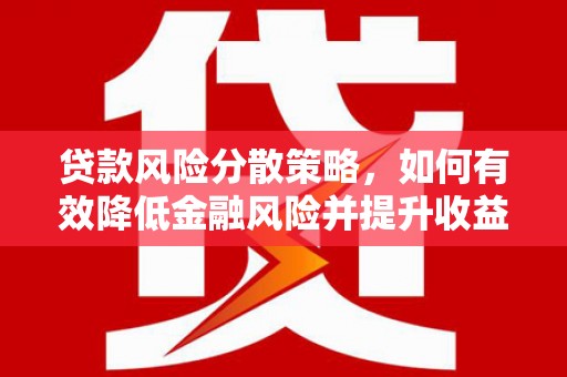 民丰贷款风险分散策略，如何有效降低金融风险并提升收益