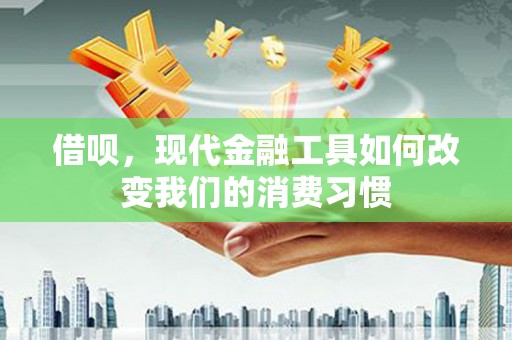 民丰借呗，现代金融工具如何改变我们的消费习惯