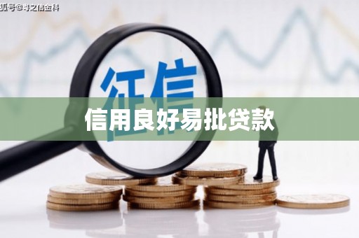 民丰信用良好易批贷款