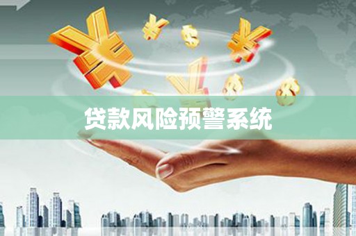 民丰贷款风险预警系统
